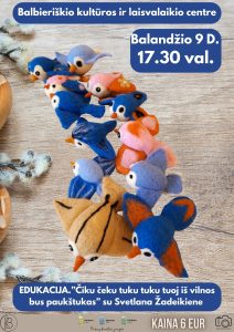 Vilnos vėlimo edukacija su Svetlana Žadeikiene
