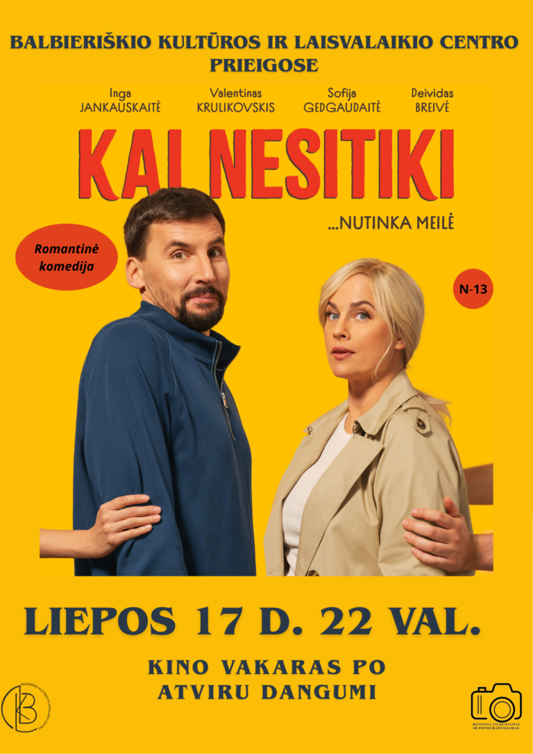 Filmas ,,Kai nesitiki” Liepos 17 d. 22 val.